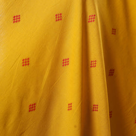 Yellow - prewashed cotton jacquard weave fabric 36