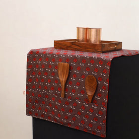 Handmade Fridge Top Cover with Multiple Pockets 134