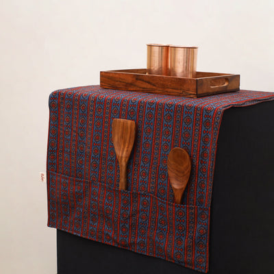 Handmade Fridge Top Cover with Multiple Pockets 135
