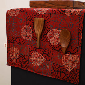 Handmade Fridge Top Cover with Multiple Pockets 142