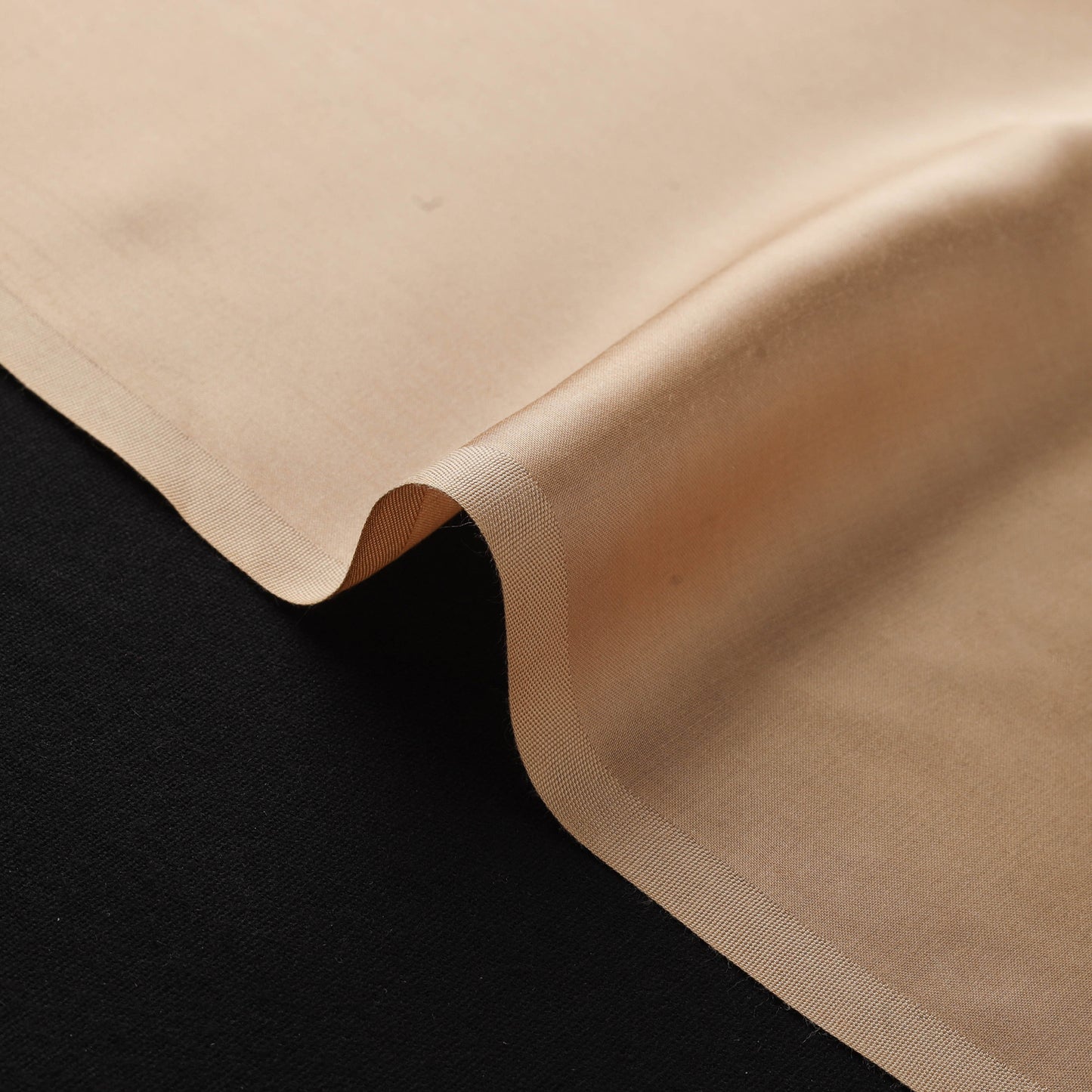 Beige - Modal Silk Plain Fabric 11
