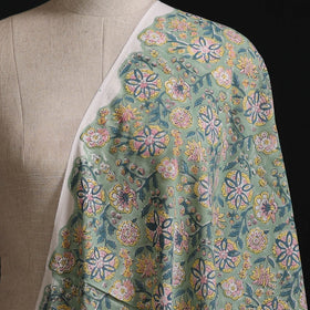 Sanganeri Hand Block Print Cotton Fabric 02
