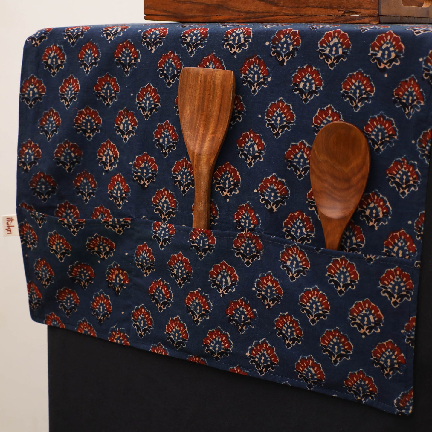 Handmade Fridge Top Cover with Multiple Pockets 146
