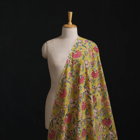 Sanganeri Hand Block Print Cotton Fabric 03