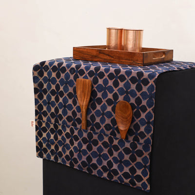 Handmade Fridge Top Cover with Multiple Pockets 149