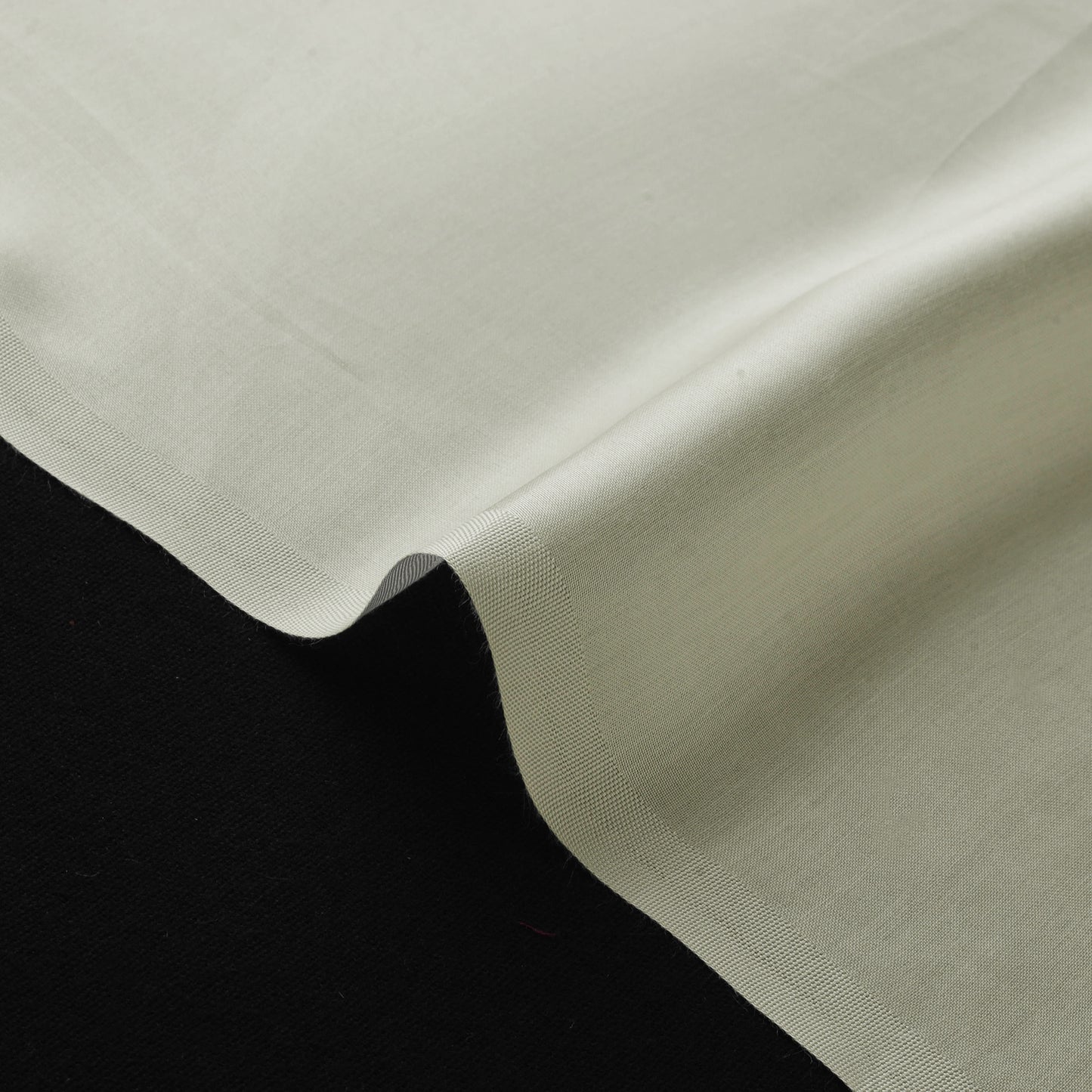 White - Modal Silk Plain Fabric 19
