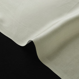 White - Modal Silk Plain Fabric 19