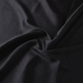Black - Modal Silk Plain Fabric 06