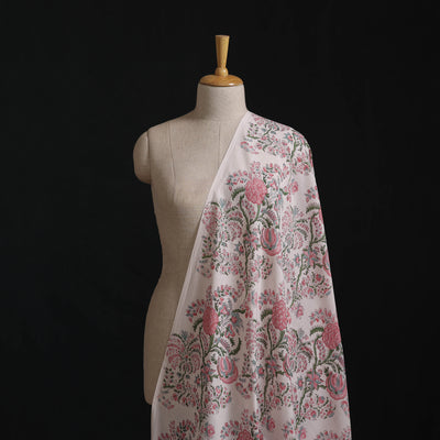 Sanganeri Hand Block Print Cotton Fabric 08