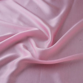 Pink - Modal Silk Plain Fabric 11