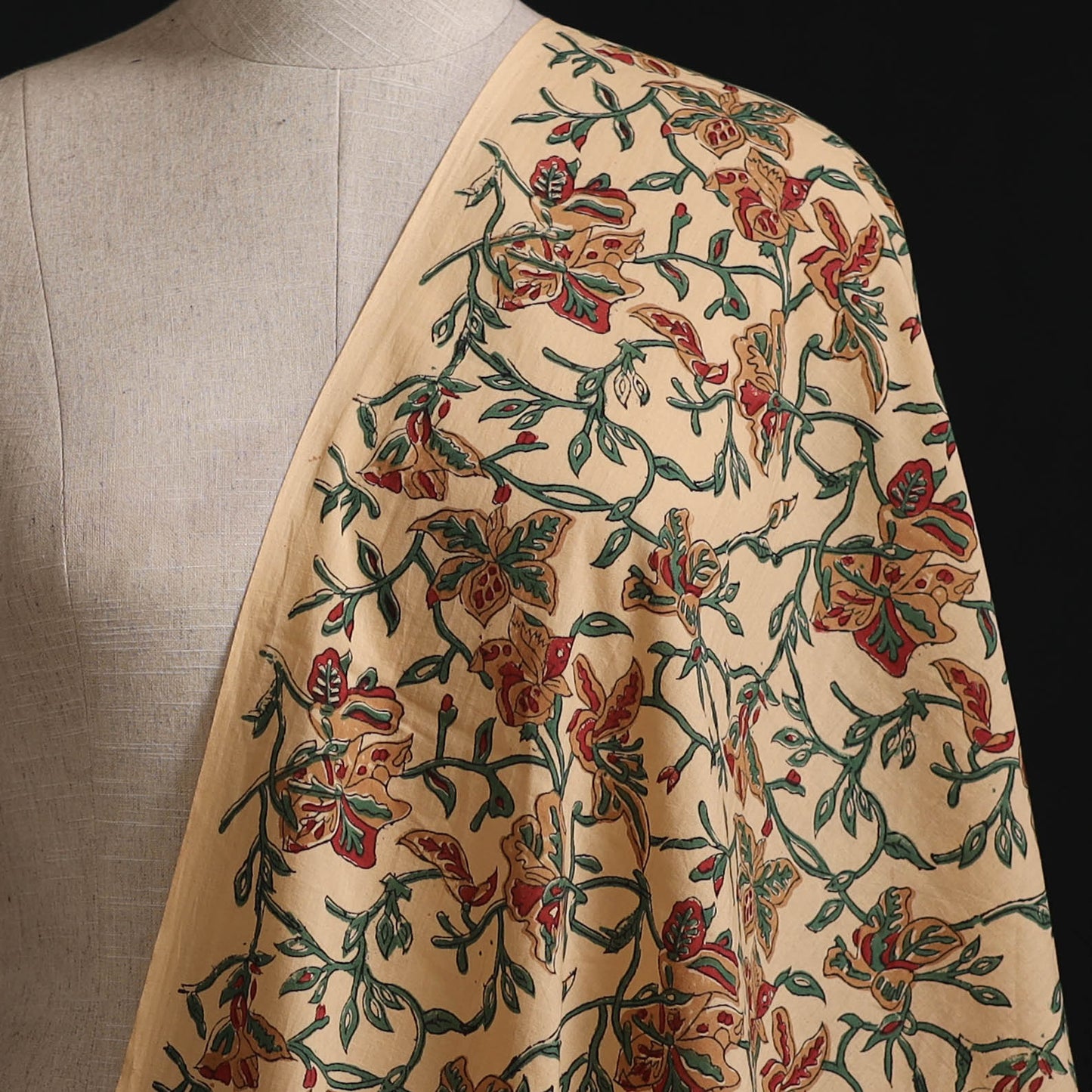 Sanganeri Hand Block Print Cotton Fabric 09