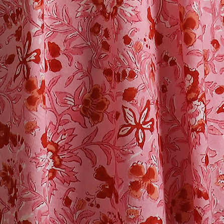 Sanganeri Hand Block Print Cotton Fabric 11