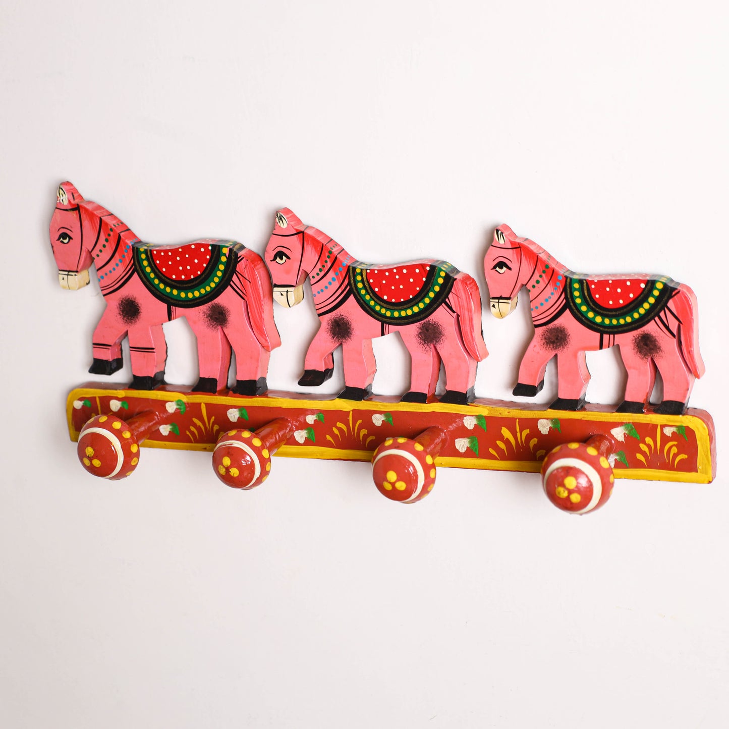 Horse - Banaras Handpainted Wooden Home Decor Item 24