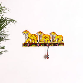 Tiger - Banaras Handpainted Wooden Home Decor Item 22
