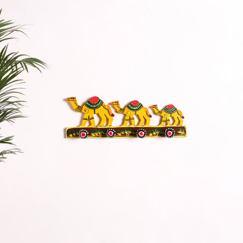 Camel - Banaras Handpainted Wooden Home Decor Item 23