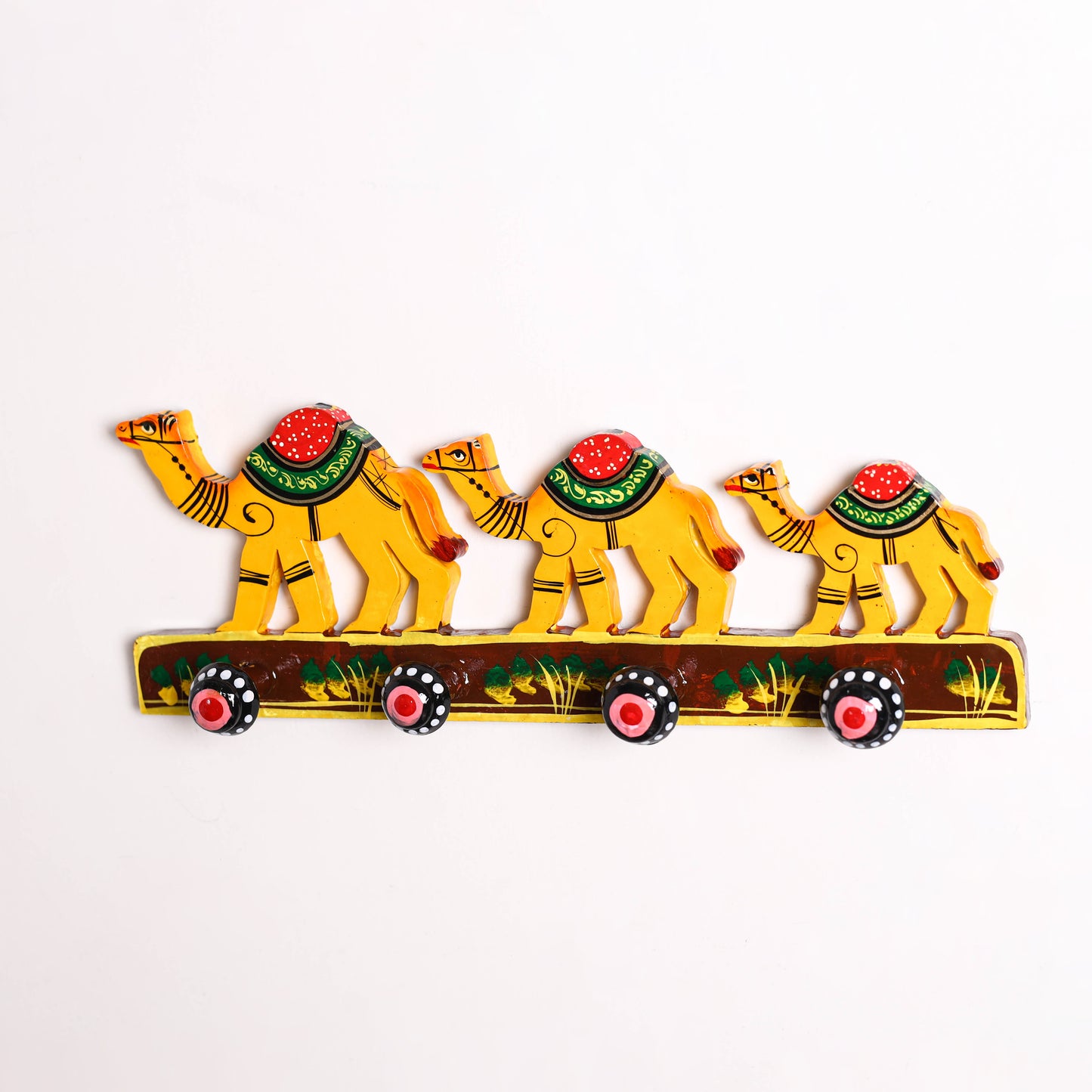 Camel - Banaras Handpainted Wooden Home Decor Item 23