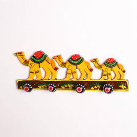 Camel - Banaras Handpainted Wooden Home Decor Item 23