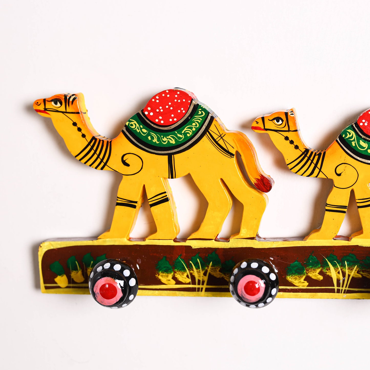 Camel - Banaras Handpainted Wooden Home Decor Item 23