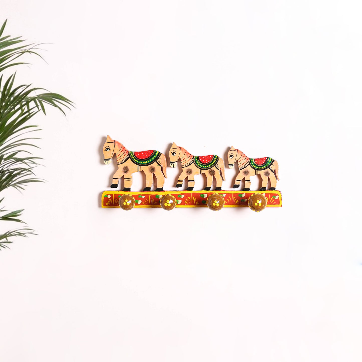 Horse - Banaras Handpainted Wooden Home Decor Item 25
