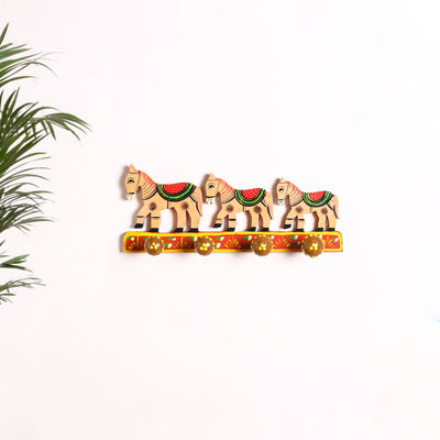 Horse - Banaras Handpainted Wooden Home Decor Item 25