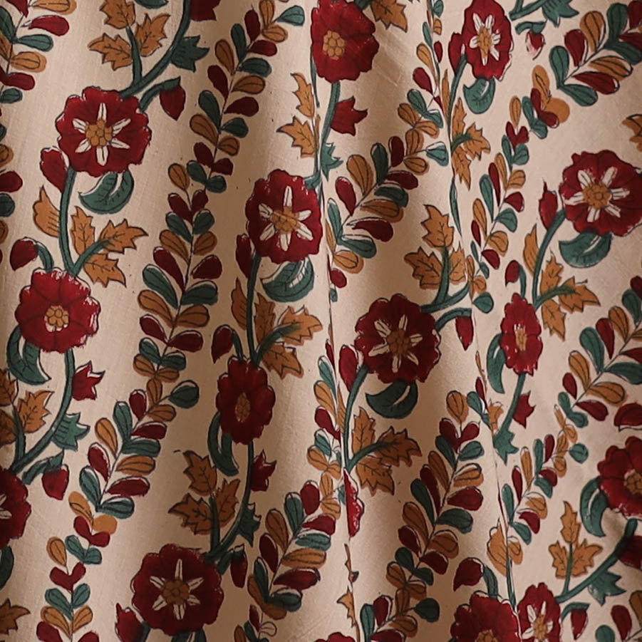 Sanganeri Hand Block Print Cotton Fabric 19