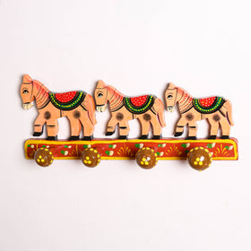 Horse - Banaras Handpainted Wooden Home Decor Item 25