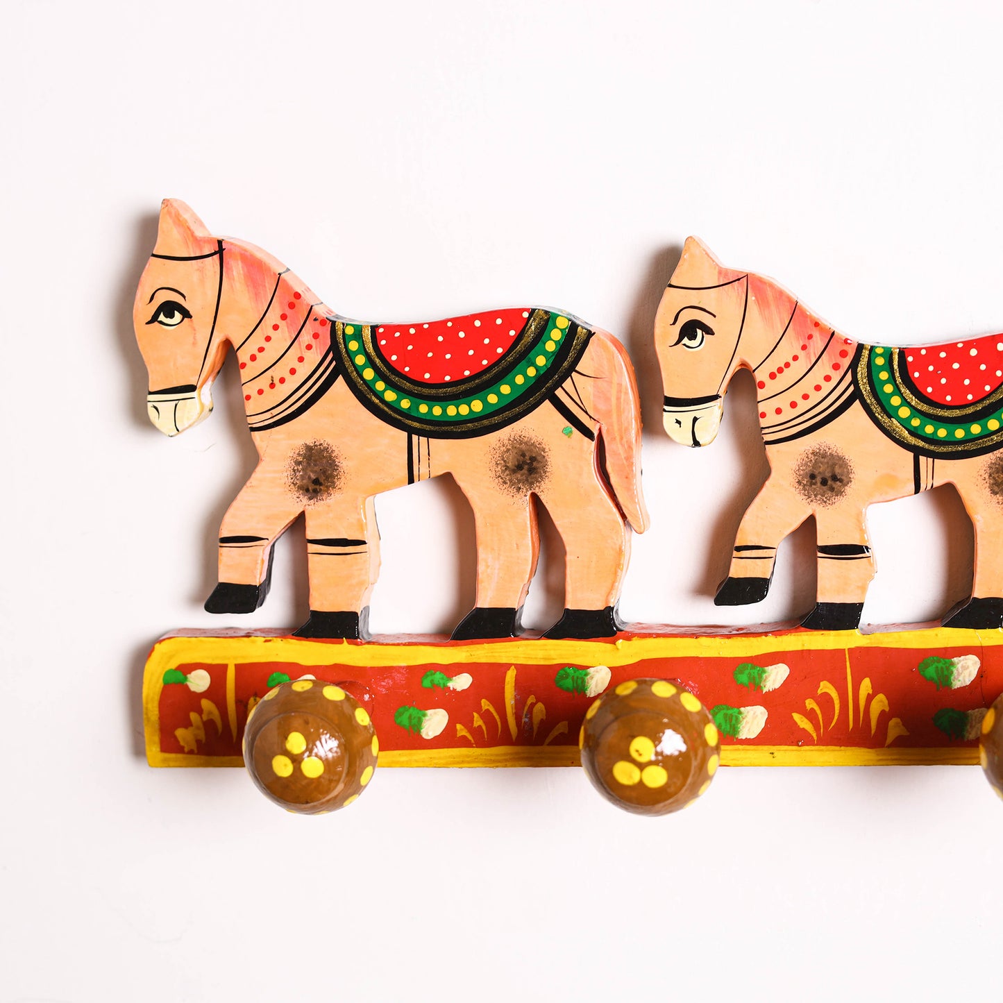 Horse - Banaras Handpainted Wooden Home Decor Item 25