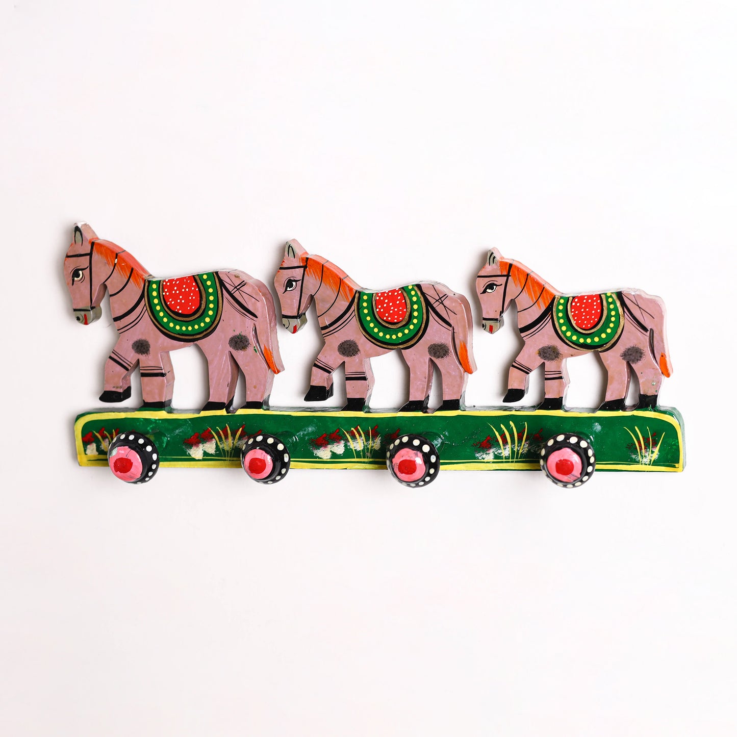 Horse - Banaras Handpainted Wooden Home Decor Item 26