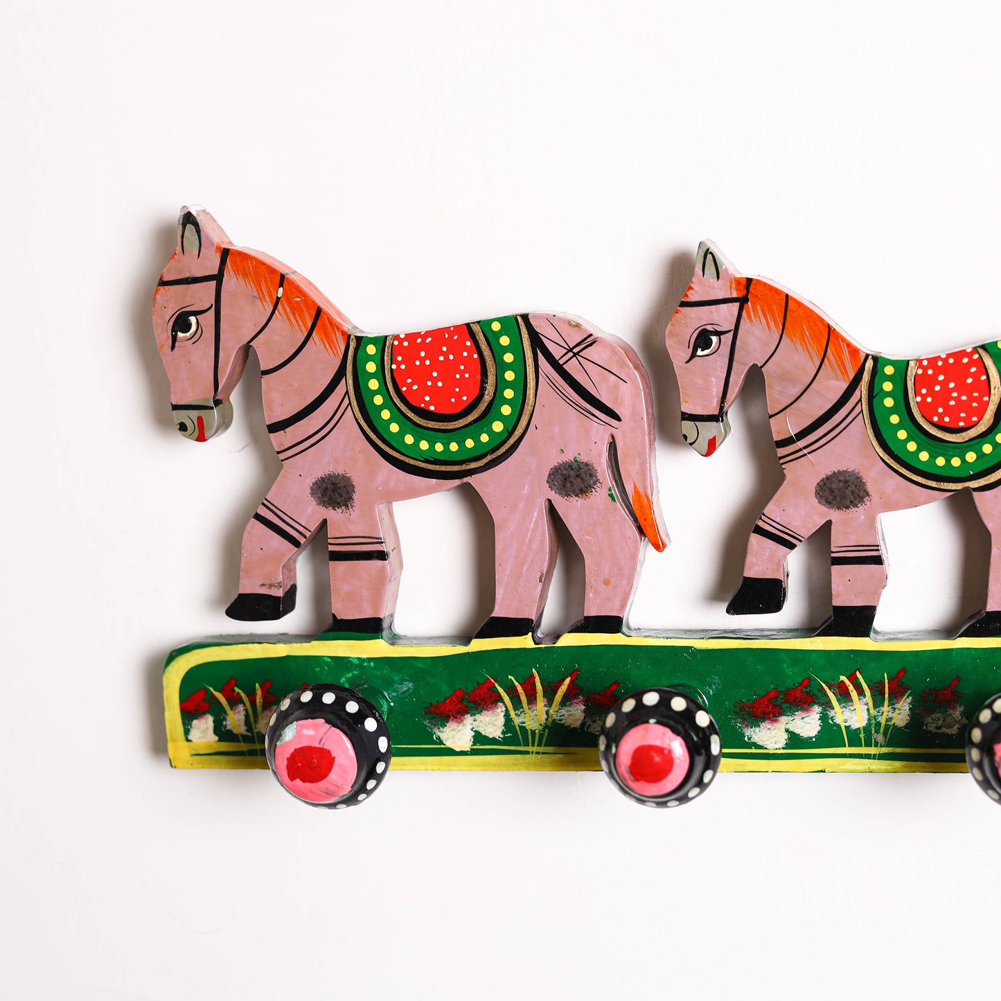 Horse - Banaras Handpainted Wooden Home Decor Item 26
