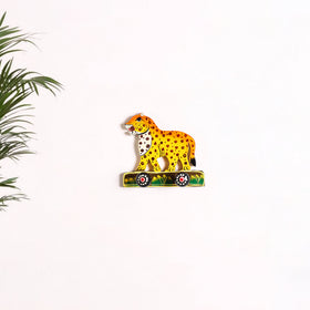 Tiger - Banaras Handpainted Wooden Home Decor Item 17