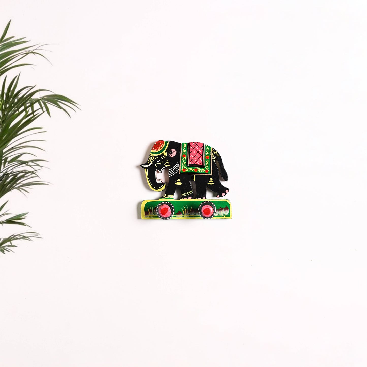 Elephant - Banaras Handpainted Wooden Home Decor Item 18