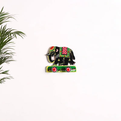 Elephant - Banaras Handpainted Wooden Home Decor Item 18