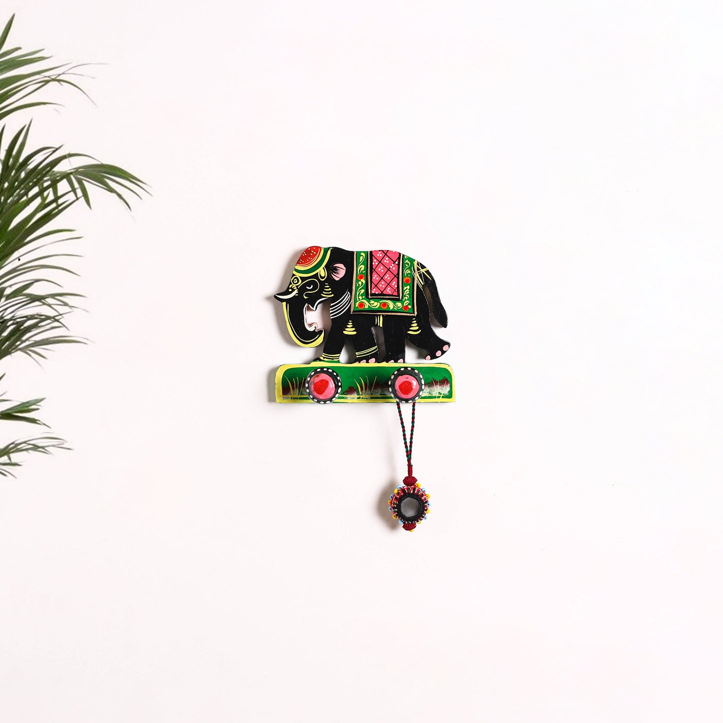 Elephant - Banaras Handpainted Wooden Home Decor Item 18