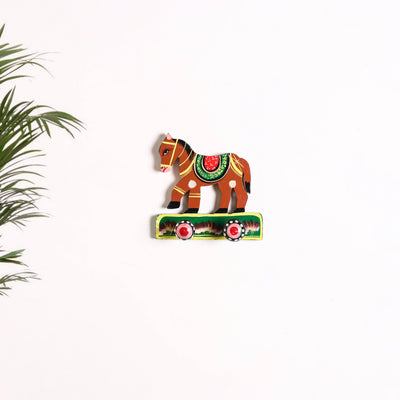 Horse - Banaras Handpainted Wooden Home Decor Item 20
