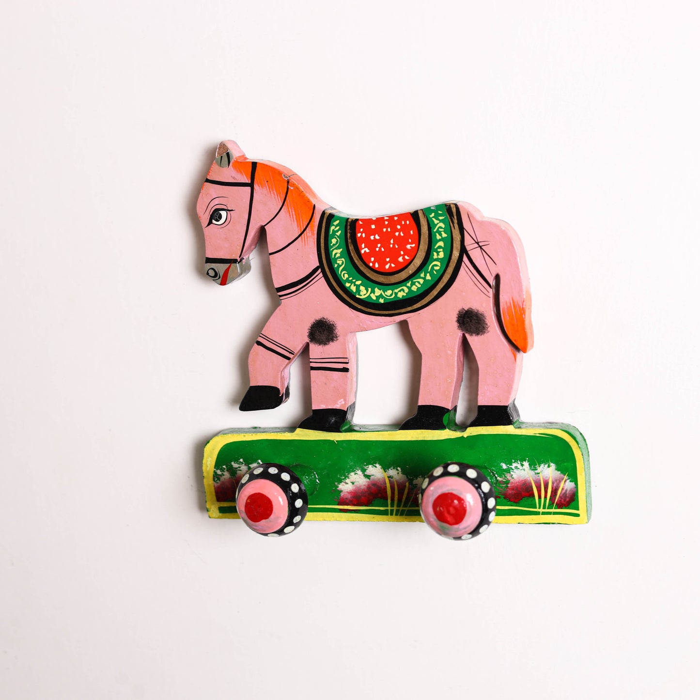 Horse - Banaras Handpainted Wooden Home Decor Item 21