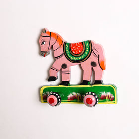 Horse - Banaras Handpainted Wooden Home Decor Item 21