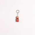Banaras Handpainted Wooden Doll Keychain 05
