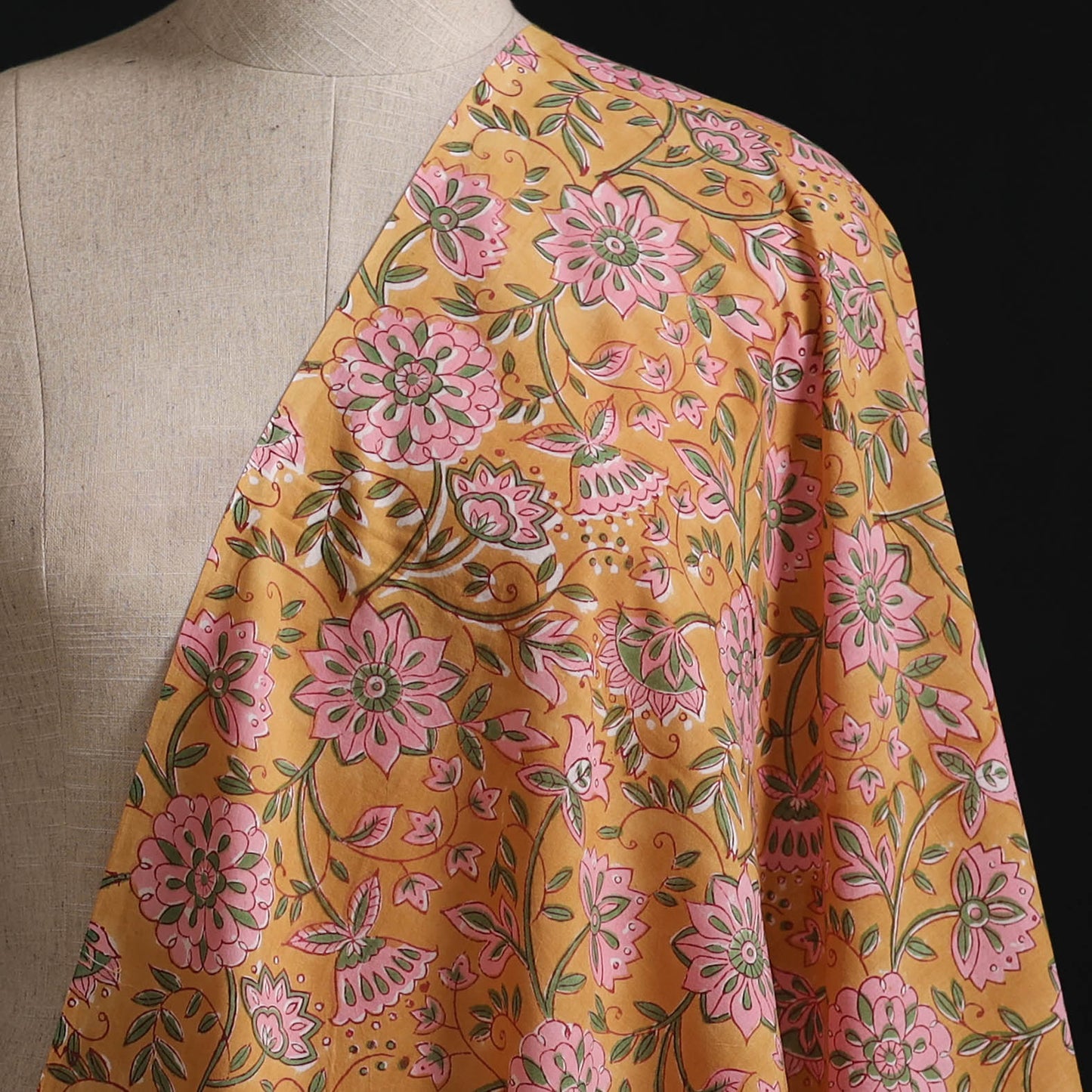 Sanganeri Hand Block Print Cotton Fabric 29