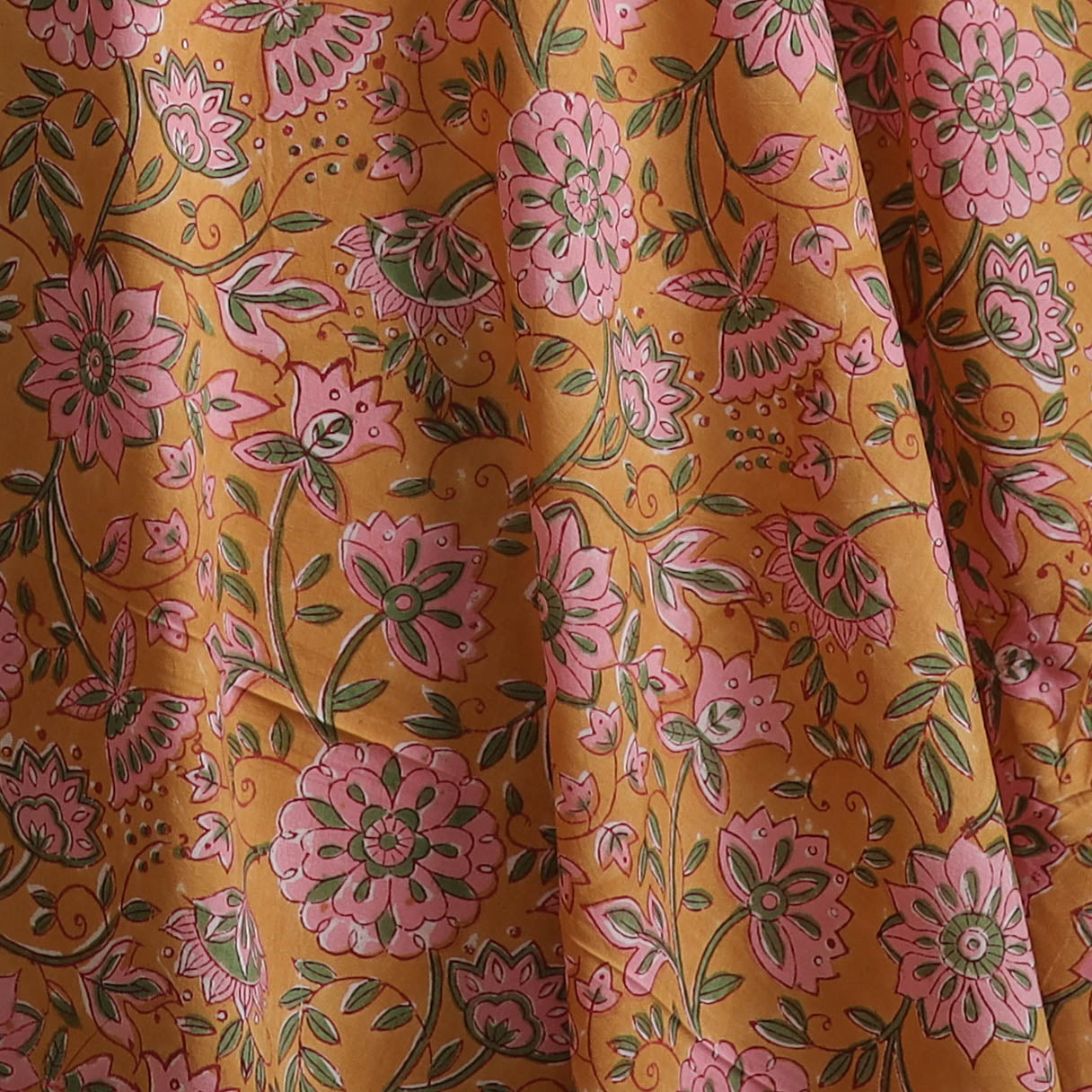 Sanganeri Hand Block Print Cotton Fabric 29