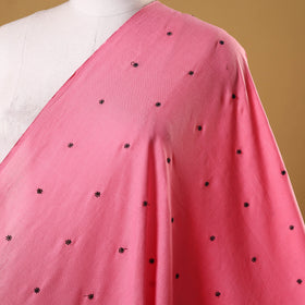 Thread buti cotton plain fabric 07 - handcrafted