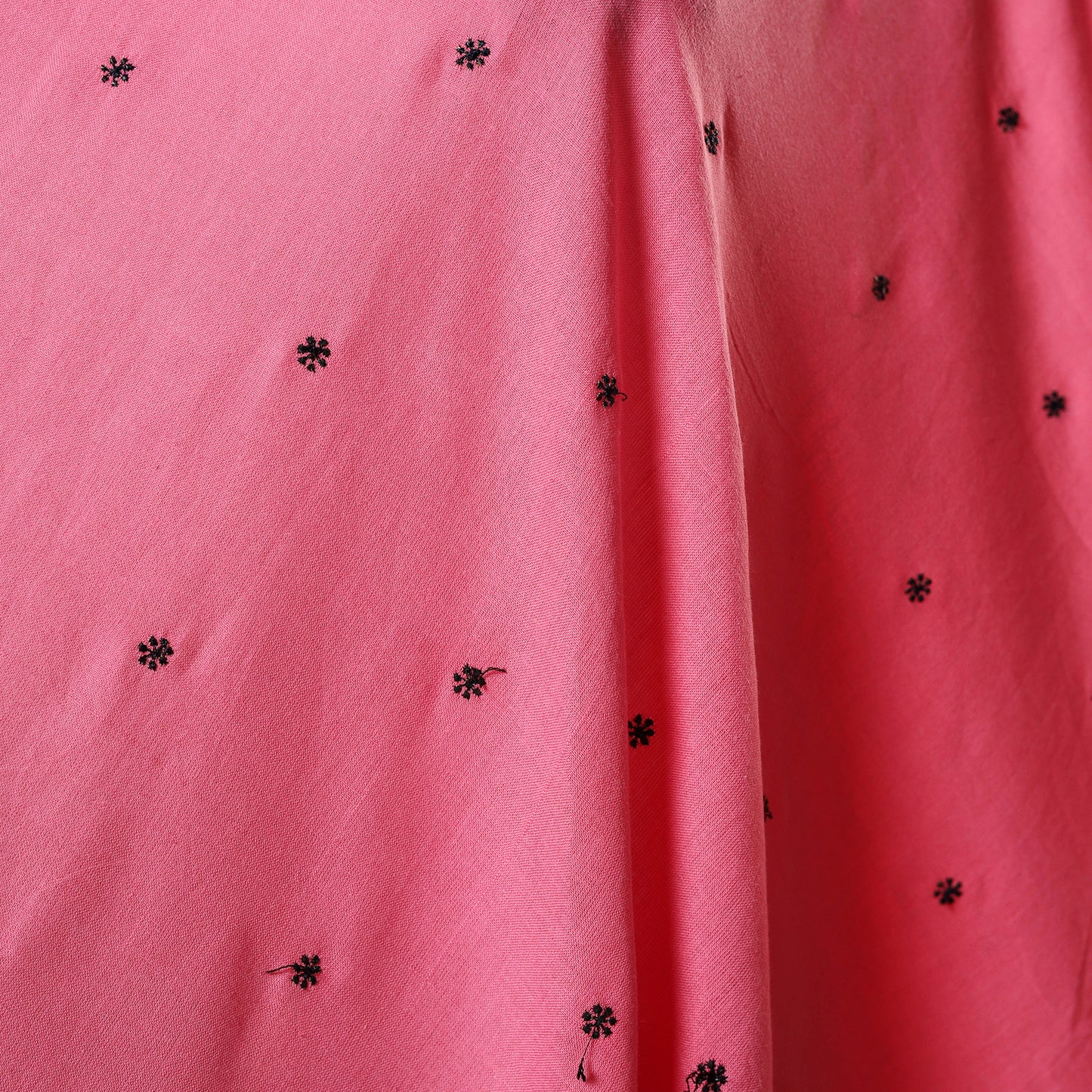 Thread buti cotton plain fabric 07 - handcrafted