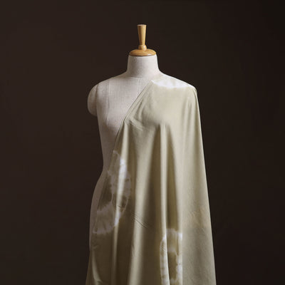 Beige - Shibori Tie-Dye Pure Mul Cotton Fabric 03