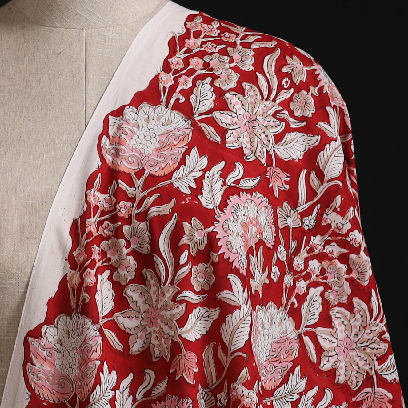 Sanganeri Hand Block Print Cotton Fabric 31
