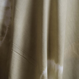 Beige - Shibori Tie-Dye Pure Mul Cotton Fabric 03