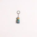 Banaras Handpainted Wooden Doll Keychain 10