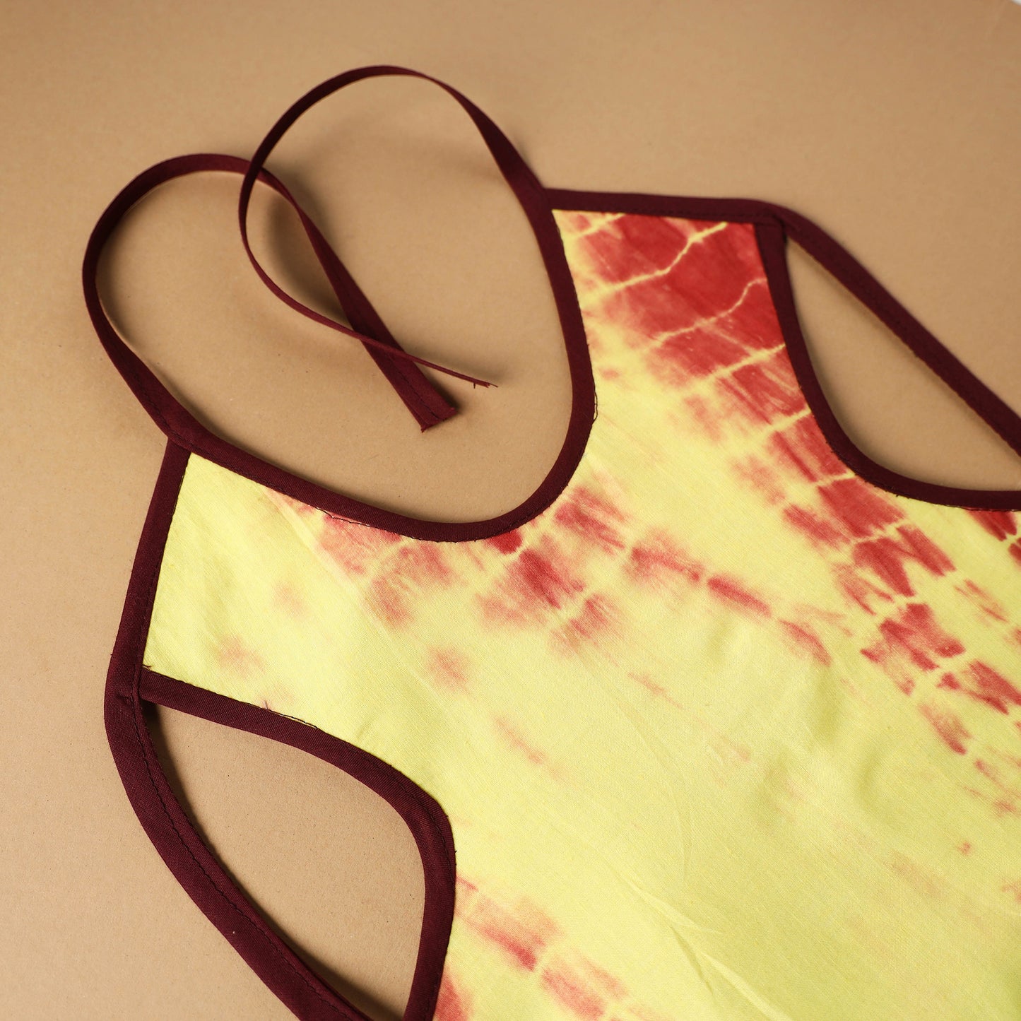 Buy Yellow Handmade Cotton Baby Bib