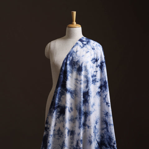 Shibori Tie-Dye Pure Mul Cotton Fabric 05