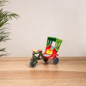 Multicolor - Rickshaw Banaras Handpainted Wooden Toy for Kids & Home Decor 27