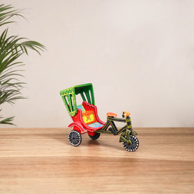 Rickshaw - Banaras Handpainted Wooden Toy for Kids & Home Decor 27