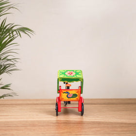 Rickshaw - Banaras Handpainted Wooden Toy for Kids & Home Decor 27